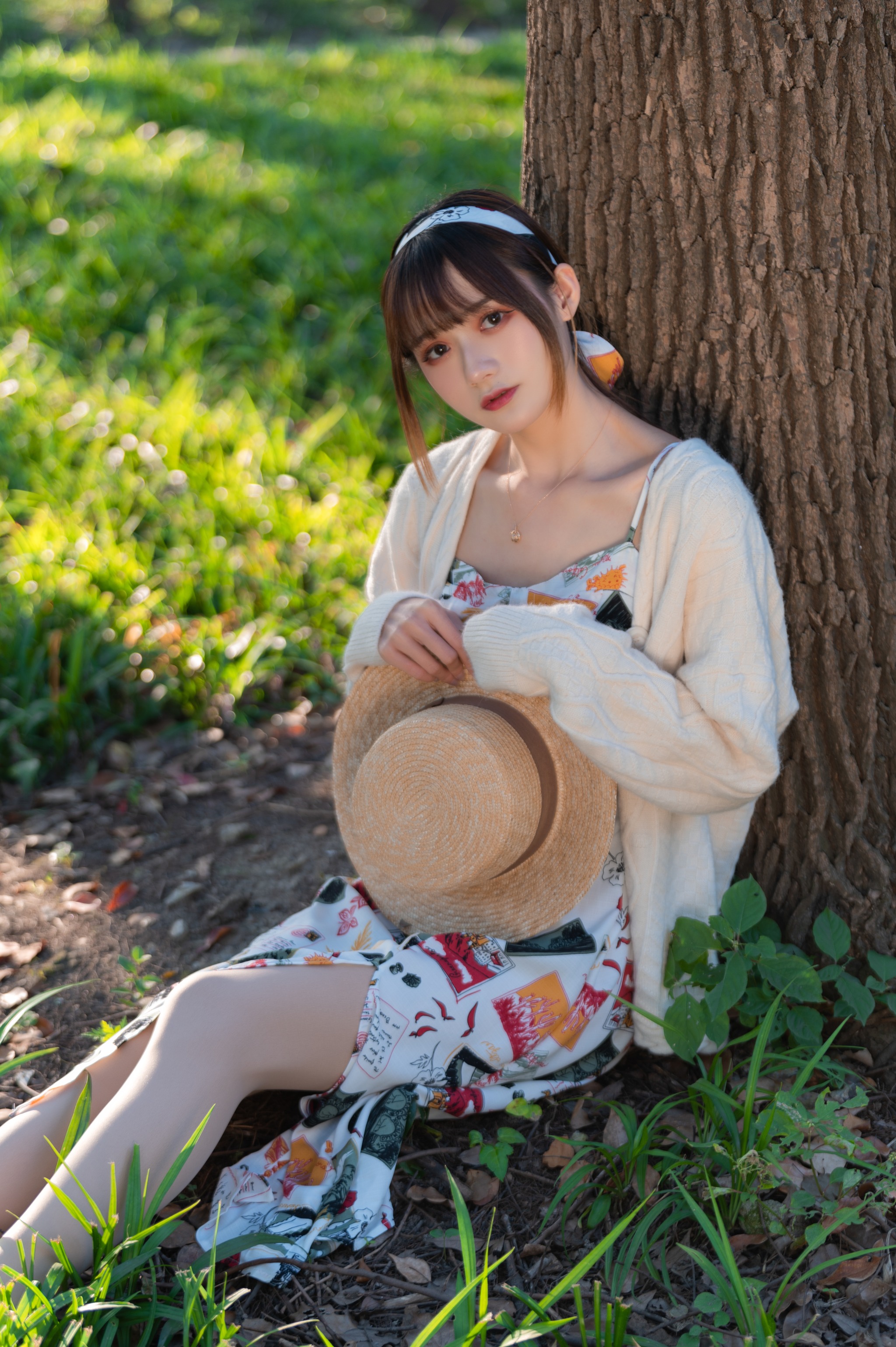 图片[1]-兔子Zzz不吃胡萝卜 – NO.076 地肤花开[34P]-XikXak